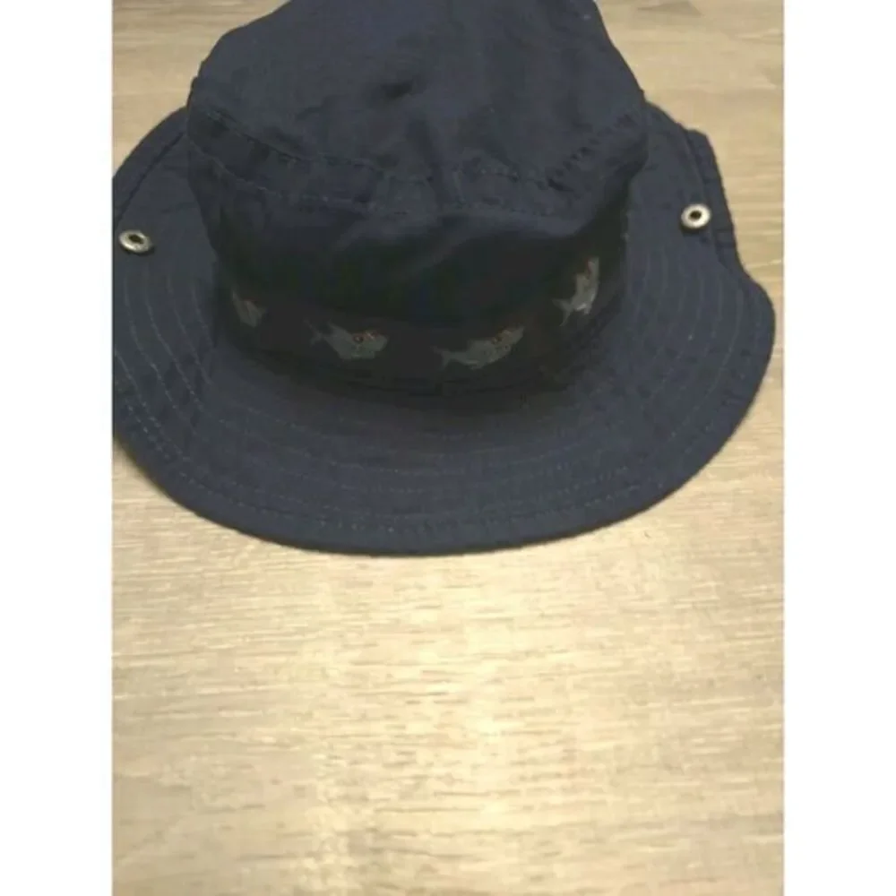 The Childs Place Blue Shark Bucket Hat Size‎ 12-24M
